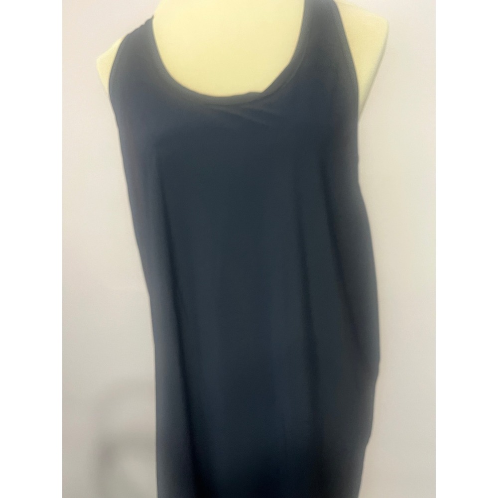 Athleta Women's 2X Black Racerback Tank Top Sleeveless Athletic Yoga Workout